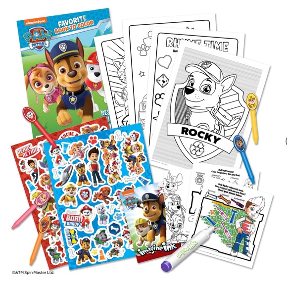 Paw Patrol Super Adventure Coloring & Sticker Set - Picture 4 of 5